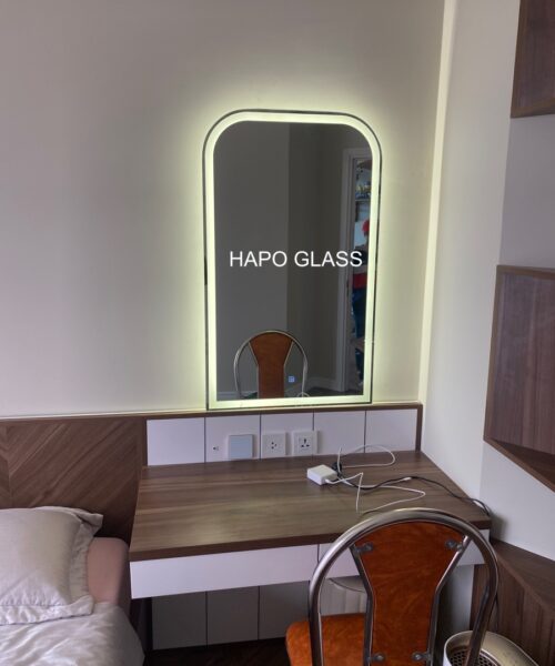 Gương bàn trang điểm có đèn led treo tường Hải Phòng